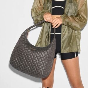 MZ WALLACE Metro Shoulder BAG Magnet